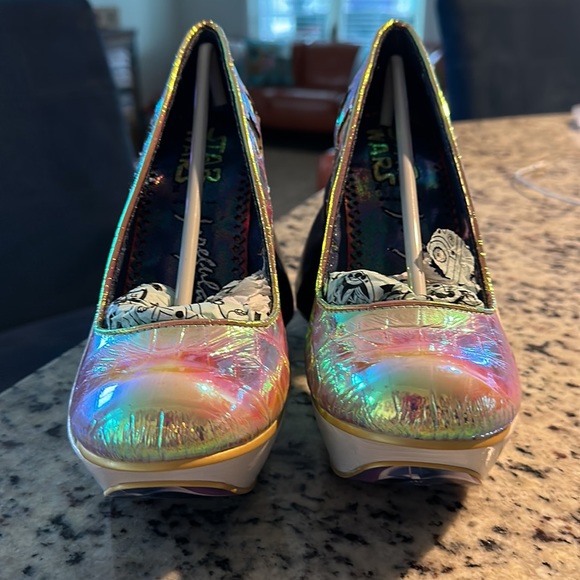 Irregular Choice iridescent Star Wars heels - Picture 3 of 10